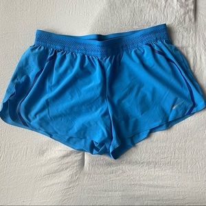 blue nike running shorts